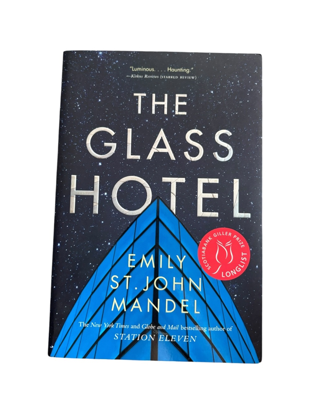 The Glass Hotel First Canadian Edition Hardcover Emily St. John Mandel Giller